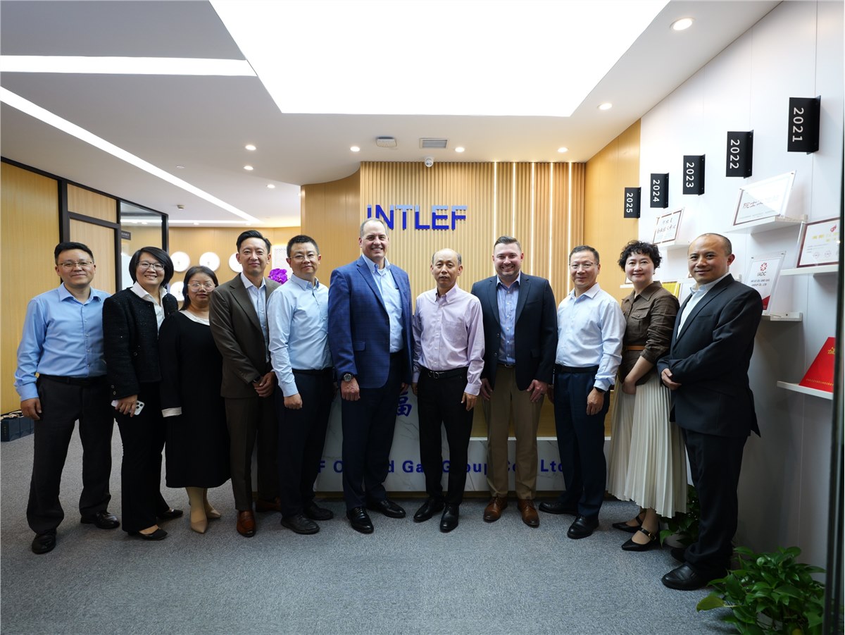 卡特彼勒&利星行到访INTLEF油气集团上海总部深化战略合作